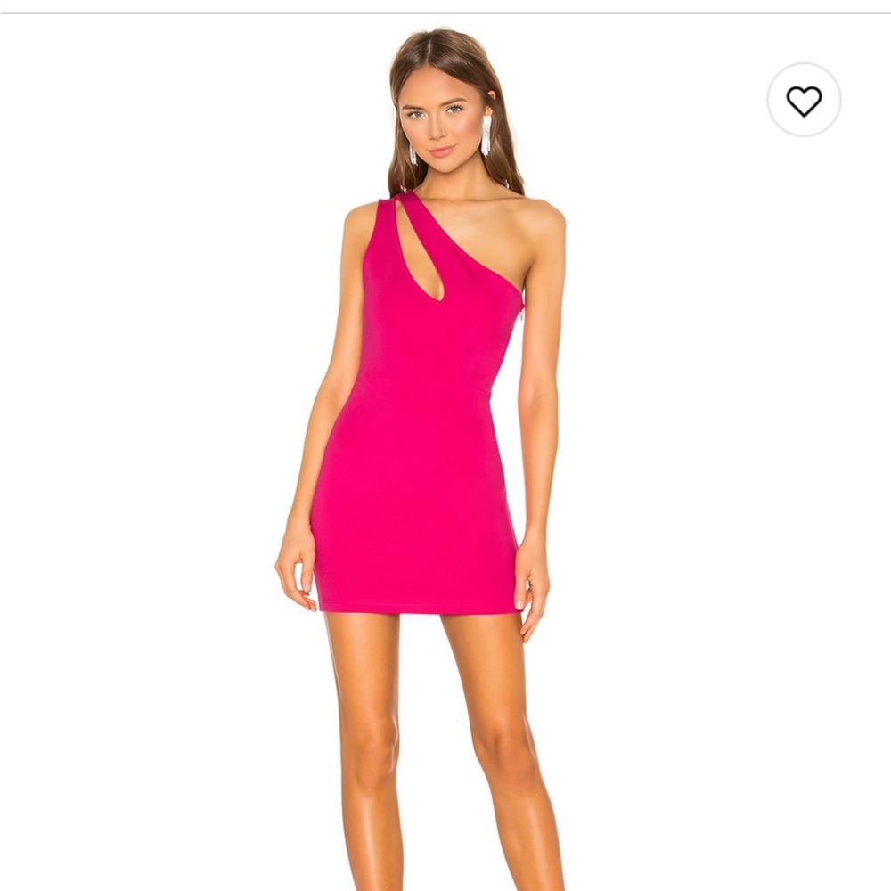 Superdown Hot Pink Mini Dress